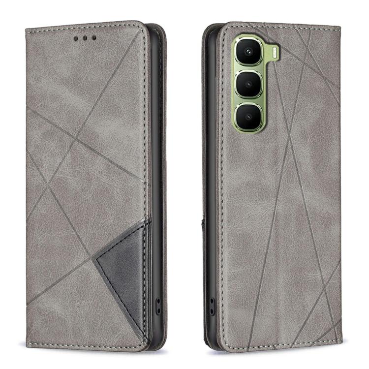 Rhombus Texture Magnetic Leather Phone Case, For Infinix GT 50 Pro 5G, For Infinix Hot 70 5G, For Infinix Smart 20 4G, For Infinix Note 60 5G / 60 Pro 5G, For Infinix Hot 60 Pro+ 4G, For Infinix Hot 60 Pro 4G