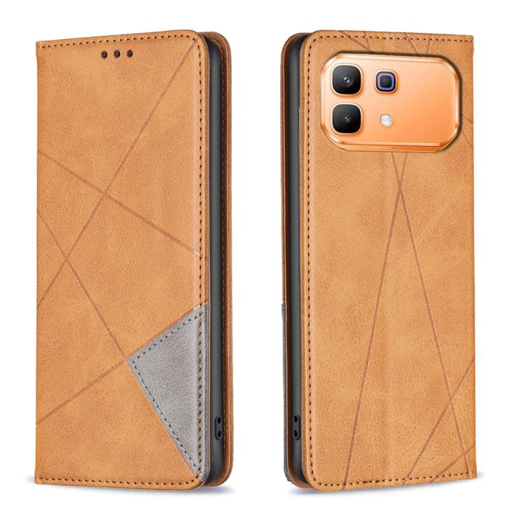 Rhombus Texture Magnetic Leather Phone Case, For Infinix GT 50 Pro 5G, For Infinix Hot 70 5G, For Infinix Smart 20 4G, For Infinix Note 60 5G / 60 Pro 5G, For Infinix Hot 60 Pro+ 4G, For Infinix Hot 60 Pro 4G