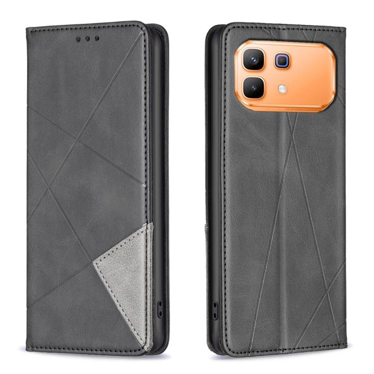 Rhombus Texture Magnetic Leather Phone Case, For Infinix GT 50 Pro 5G, For Infinix Hot 70 5G, For Infinix Smart 20 4G, For Infinix Note 60 5G / 60 Pro 5G, For Infinix Hot 60 Pro+ 4G, For Infinix Hot 60 Pro 4G