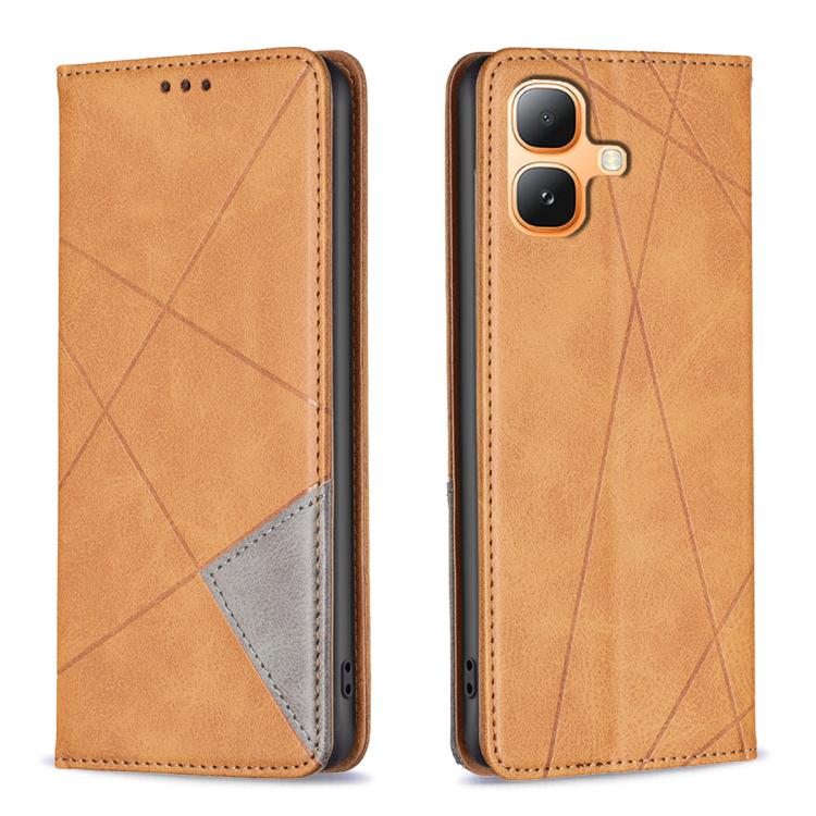 Rhombus Texture Magnetic Leather Phone Case, For Infinix GT 50 Pro 5G, For Infinix Hot 70 5G, For Infinix Smart 20 4G, For Infinix Note 60 5G / 60 Pro 5G, For Infinix Hot 60 Pro+ 4G, For Infinix Hot 60 Pro 4G