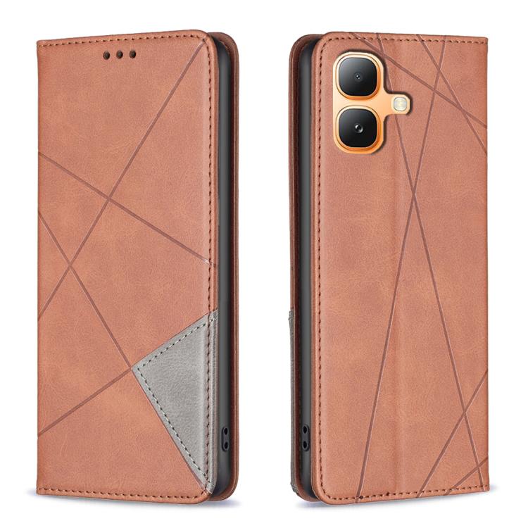 Rhombus Texture Magnetic Leather Phone Case, For Infinix GT 50 Pro 5G, For Infinix Hot 70 5G, For Infinix Smart 20 4G, For Infinix Note 60 5G / 60 Pro 5G, For Infinix Hot 60 Pro+ 4G, For Infinix Hot 60 Pro 4G