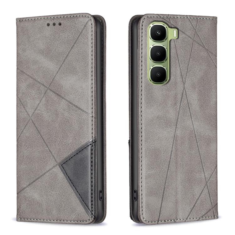 Rhombus Texture Magnetic Leather Phone Case, For Infinix GT 50 Pro 5G, For Infinix Hot 70 5G, For Infinix Smart 20 4G, For Infinix Note 60 5G / 60 Pro 5G, For Infinix Hot 60 Pro+ 4G, For Infinix Hot 60 Pro 4G