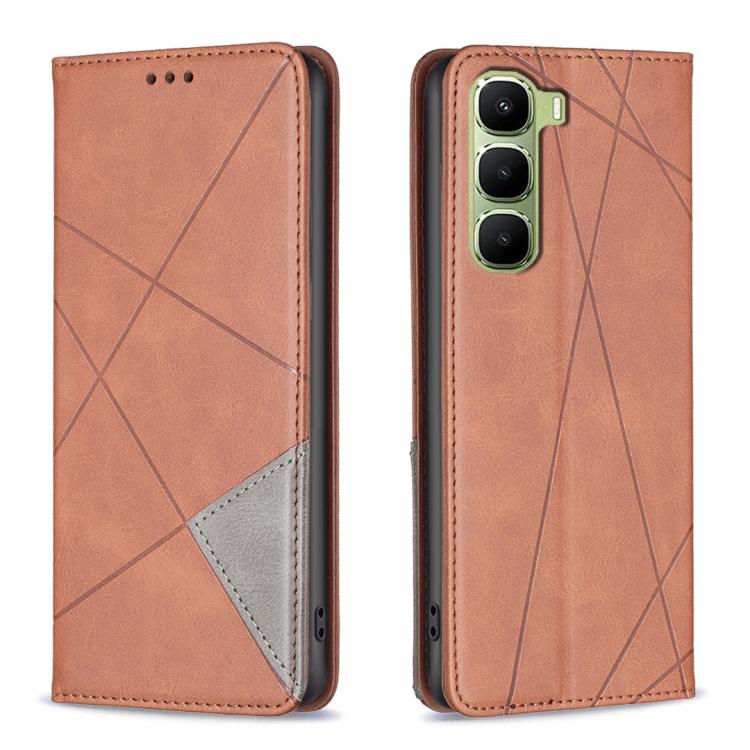 Rhombus Texture Magnetic Leather Phone Case, For Infinix GT 50 Pro 5G, For Infinix Hot 70 5G, For Infinix Smart 20 4G, For Infinix Note 60 5G / 60 Pro 5G, For Infinix Hot 60 Pro+ 4G, For Infinix Hot 60 Pro 4G