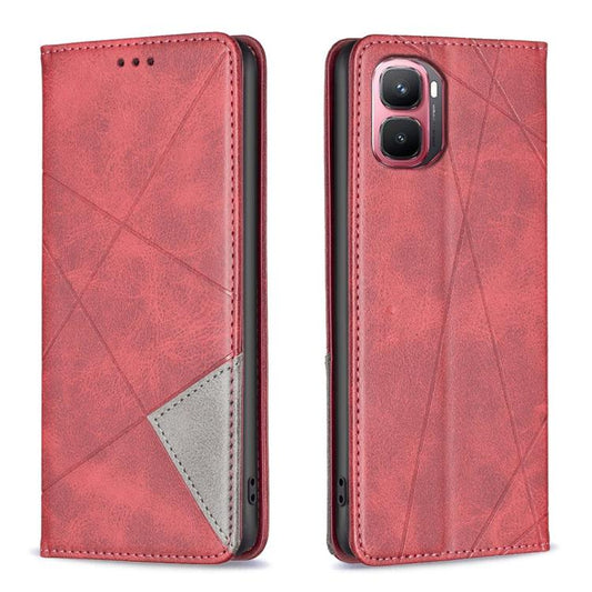 Rhombus Texture Magnetic Leather Phone Case, For Infinix GT 50 Pro 5G, For Infinix Hot 70 5G, For Infinix Smart 20 4G, For Infinix Note 60 5G / 60 Pro 5G, For Infinix Hot 60 Pro+ 4G, For Infinix Hot 60 Pro 4G
