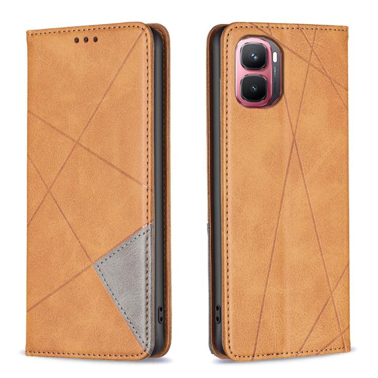 Rhombus Texture Magnetic Leather Phone Case, For Infinix GT 50 Pro 5G, For Infinix Hot 70 5G, For Infinix Smart 20 4G, For Infinix Note 60 5G / 60 Pro 5G, For Infinix Hot 60 Pro+ 4G, For Infinix Hot 60 Pro 4G