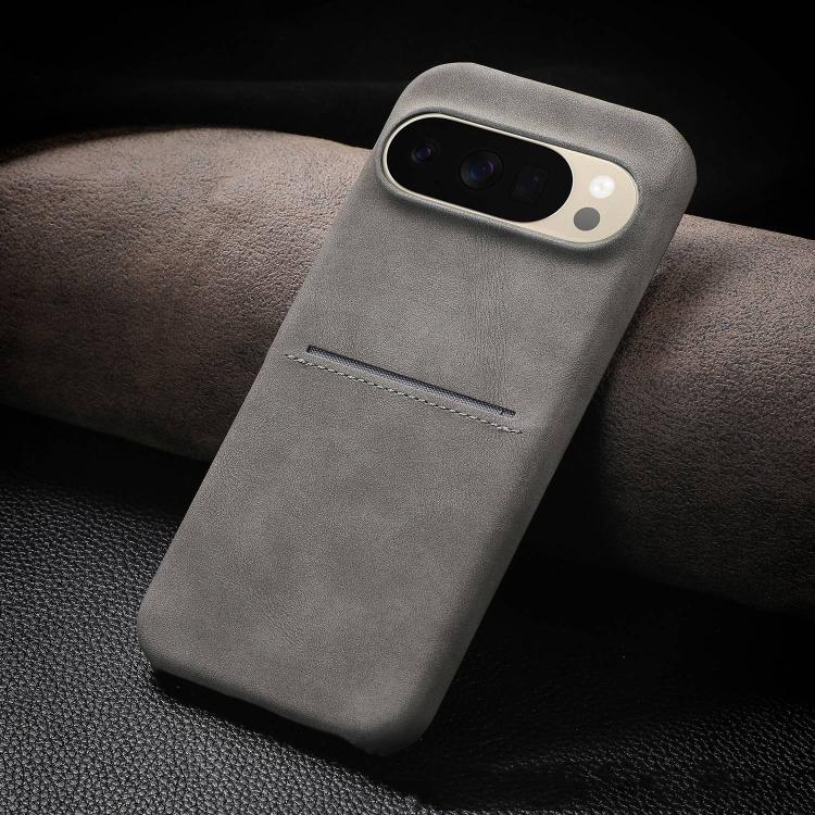 Skin Feel Sheepskin Card Slot Phone Case, For Google Pixel 11 Pro XL, For Google Pixel 11 / Pixel 11 Pro, For Google Pixel 10 Pro XL, For Google Pixel 10 / Pixel 10 Pro, For Google Pixel 9 Pro XL, For Google Pixel 9 / Pixel 9 Pro, For Google Pixel 8a  ...