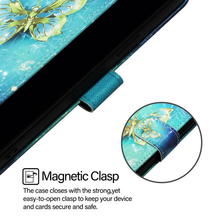 3D Painting Horizontal Flip Leather Phone Case, For vivo Y400 5G, For vivo V60 5G
