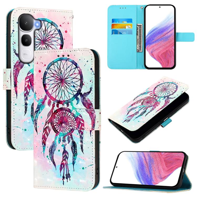 3D Painting Horizontal Flip Leather Phone Case, For vivo Y400 5G, For vivo V60 5G