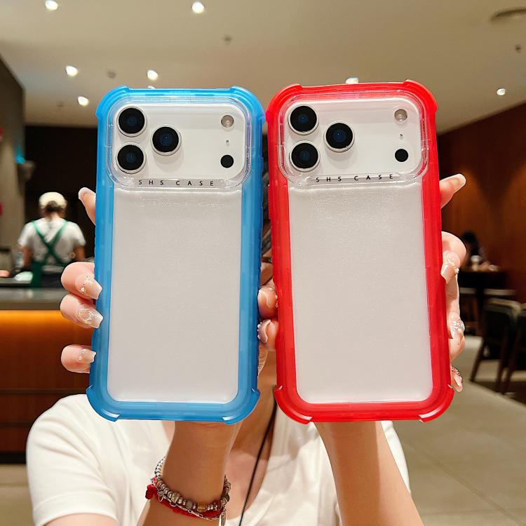 Transparent Matte TPU Hybrid PC 3-in-1 Phone Case, For iPhone 18 Pro / 17 Pro, For iPhone 18 Pro Max / 17 Pro Max