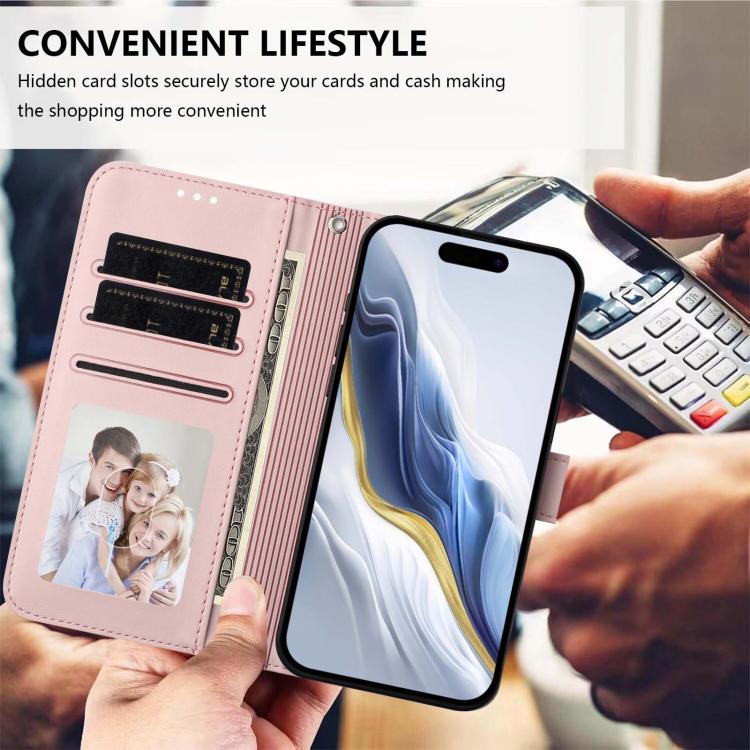 Embossed Heart Cat Leather Phone Case with Hand Strap, For iPhone 16, For iPhone 15 Pro Max, For iPhone 15 Pro, For iPhone 15 Plus