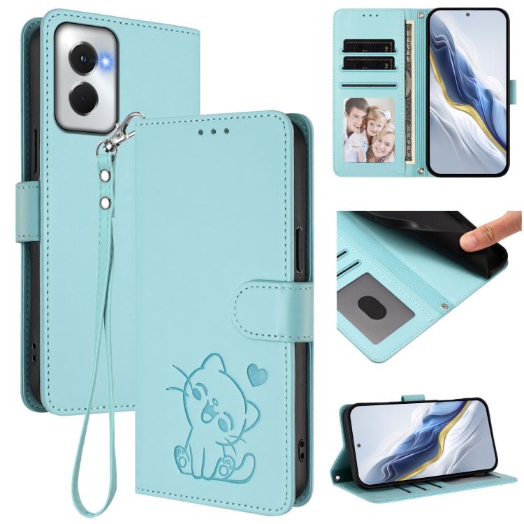 Embossed Heart Cat Leather Phone Case with Hand Strap, For Motorola Moto G Power 2024, For Motorola Edge 40 5G / Edge 2023, For Motorola Moto G84 5G, For Motorola Moto G14 4G / G54