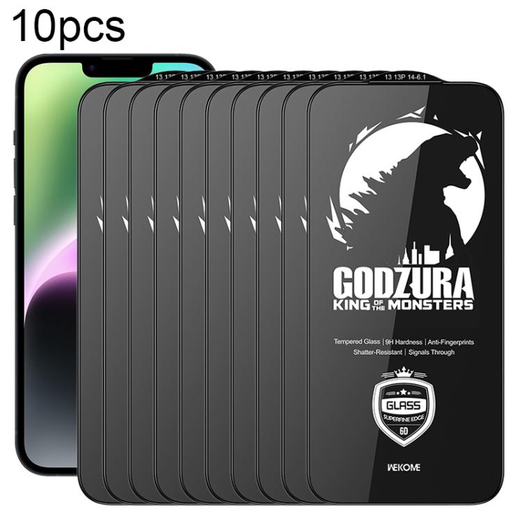 WK WTP-124 10pcs 6D Curved Ultra-Fine Edge HD Full-Screen Tempered Glass Film, For iPhone 18 Pro / 17 Pro, For iPhone 18 Pro Max / 17 Pro Max, For iPhone 16 Pro / 17, For iPhone 17 Air, For iPhone 16 Pro Max, For iPhone 16 Plus / 15 Plus               ...