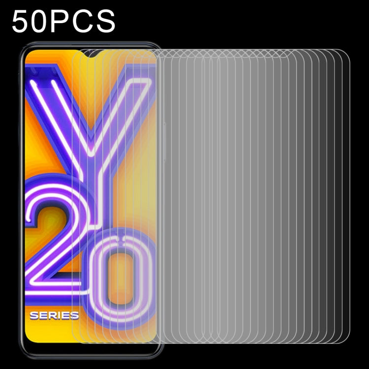 50 PCS 0.26mm 9H 2.5D Tempered Glass Film, For Vivo V17 Neo (50 PCS), For Vivo Y7s (50 PCS), For Vivo Y20 (50 PCS), For Vivo Y50 (50 PCS), For Vivo Y70s (50 PCS), For Vivo Y91i (India) (50 PCS), For Vivo Z5 (50 PCS), For Huawei Y8s (50 PCS)            ...