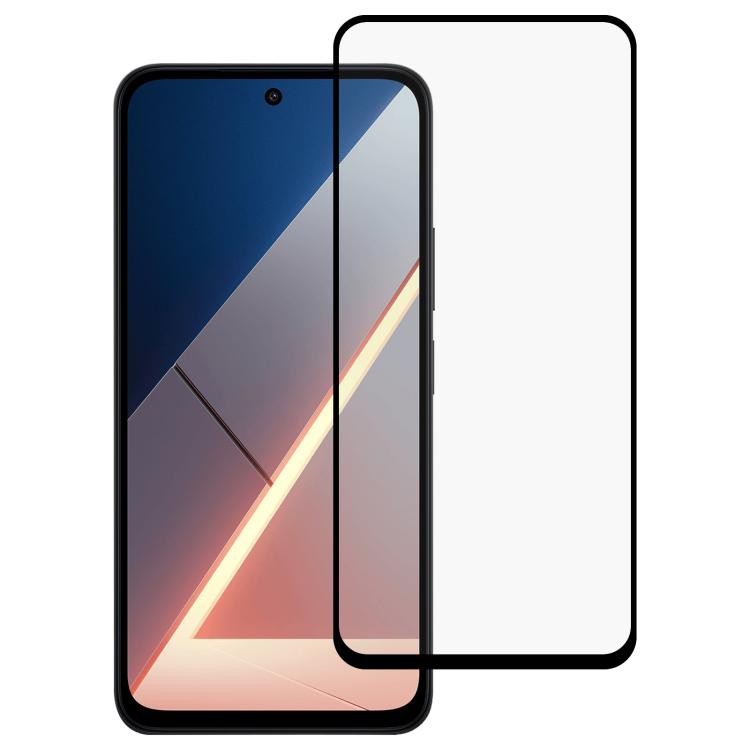 High Aluminum Full Screen Silk Printing Tempered Glass Film, For Redmi A7 4G 171.8mm, For Redmi 17C 4G, For Xiaomi Poco C81x 4G, For Xiaomi Poco M8s 5G, For Xiaomi Poco C81 Pro 4G, For Redmi A7 Pro 171mm / Poco C85x 5G, For Redmi R70 5G / R70m 5G      ...