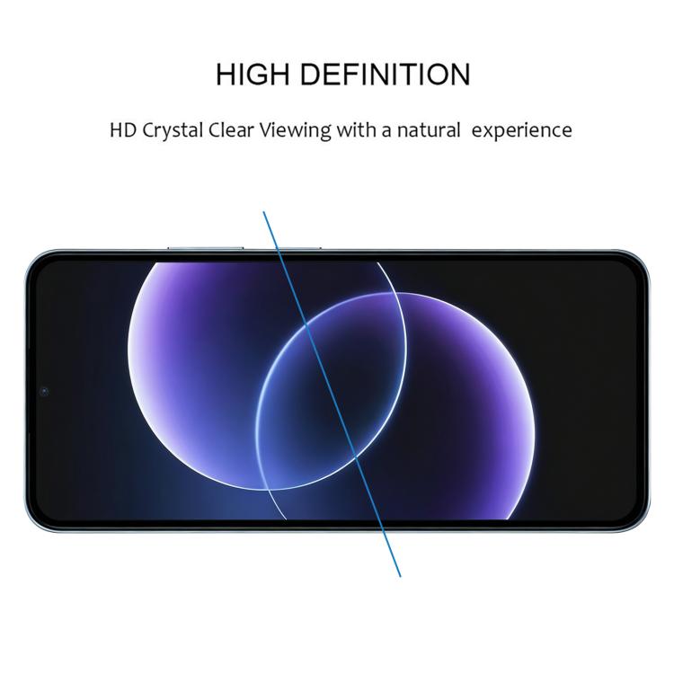 High Aluminum Full Screen Silk Printing Tempered Glass Film, For Redmi 17C 4G, For Xiaomi Poco C81x 4G, For Xiaomi Poco M8s 5G, For Xiaomi Poco C81 Pro 4G, For Redmi A7 Pro 171mm / Poco C85x 5G, For Redmi R70 5G / R70m 5G, For Redmi 15C 5G EU 173.1mm