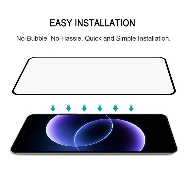 High Aluminum Full Screen Silk Printing Tempered Glass Film, For Redmi 17C 4G, For Xiaomi Poco C81x 4G, For Xiaomi Poco M8s 5G, For Xiaomi Poco C81 Pro 4G, For Redmi A7 Pro 171mm / Poco C85x 5G, For Redmi R70 5G / R70m 5G, For Redmi 15C 5G EU 173.1mm
