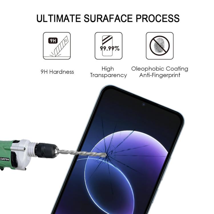 25pcs High Aluminum Full Screen Silk Printing Tempered Glass Film, For Redmi 17C 4G, For Xiaomi Poco C81x 4G, For Xiaomi Poco M8s 5G, For Xiaomi Poco C81 Pro 4G, For Redmi A7 Pro 171mm / Poco C85x 5G, For Redmi R70 5G / R70m 5G                         ...