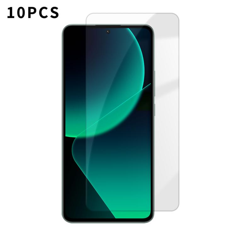 Kalebol 10pcs High-Aluminum Semi-Screen Anti-Fingerprint HD Tempered Glass Film, For Xiaomi Poco C81 Pro 4G, For Xiaomi 17T 5G, For Xiaomi 17 Ultra, For Xiaomi 17 Pro Max, For Xiaomi 17 Pro, For Xiaomi 17, For Xiaomi 15T Pro, For Xiaomi 15T            ...