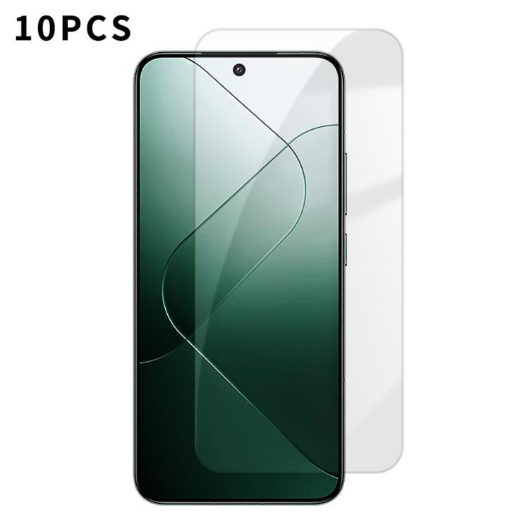 Kalebol 10pcs High-Aluminum Semi-Screen Anti-Fingerprint HD Tempered Glass Film, For Xiaomi Poco M8 Power 5G, For Xiaomi 17T Pro 5G, For Xiaomi Poco C81 Pro 4G, For Xiaomi 17T 5G, For Xiaomi 17 Ultra, For Xiaomi 17 Pro Max, For Xiaomi 17 Pro           ...