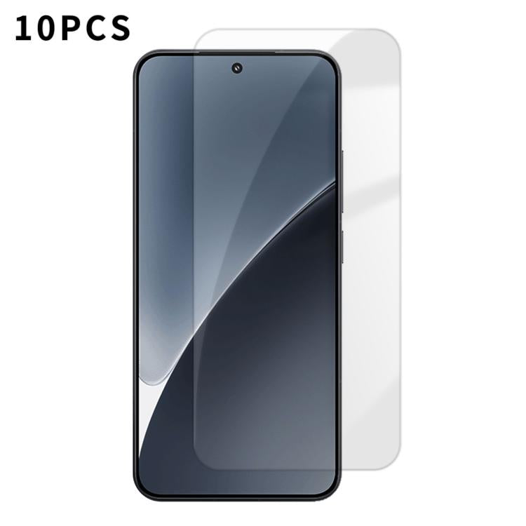 Kalebol 10pcs High-Aluminum Semi-Screen Anti-Fingerprint HD Tempered Glass Film, For Xiaomi Poco M8 Power 5G, For Xiaomi 17T Pro 5G, For Xiaomi Poco C81 Pro 4G, For Xiaomi 17T 5G, For Xiaomi 17 Ultra, For Xiaomi 17 Pro Max, For Xiaomi 17 Pro           ...