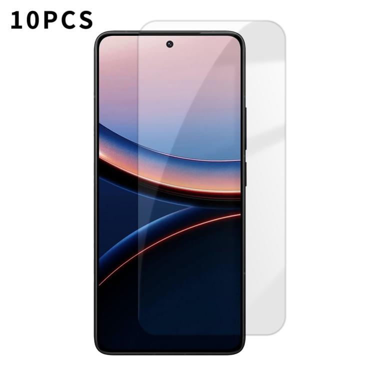 Kalebol 10pcs High-Aluminum Semi-Screen Anti-Fingerprint HD Tempered Glass Film, For Xiaomi Poco M8 Power 5G, For Xiaomi 17T Pro 5G, For Xiaomi Poco C81 Pro 4G, For Xiaomi 17T 5G, For Xiaomi 17 Ultra, For Xiaomi 17 Pro Max, For Xiaomi 17 Pro           ...