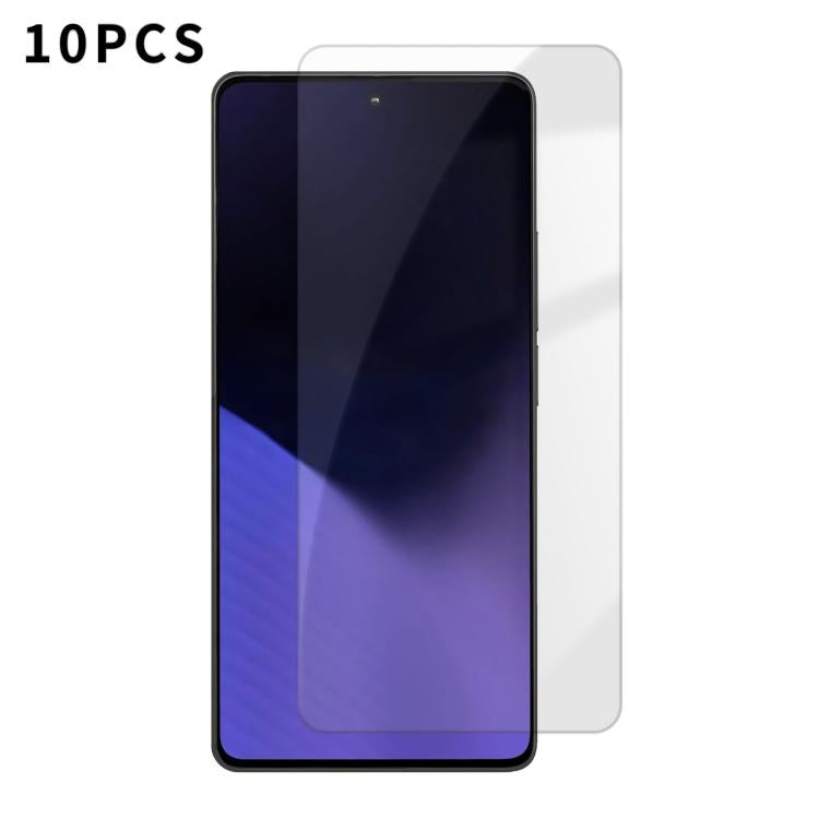 Kalebol 10pcs High-Aluminum Semi-Screen Anti-Fingerprint HD Tempered Glass Film, For Xiaomi Poco M8 Power 5G, For Xiaomi 17T Pro 5G, For Xiaomi Poco C81 Pro 4G, For Xiaomi 17T 5G, For Xiaomi 17 Ultra, For Xiaomi 17 Pro Max, For Xiaomi 17 Pro           ...