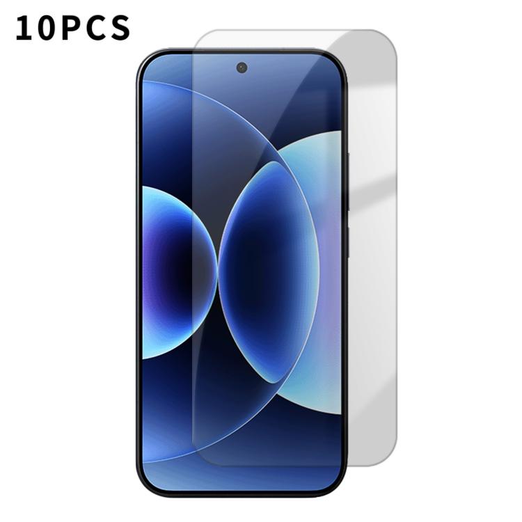 Kalebol 10pcs High-Aluminum Semi-Screen Anti-Fingerprint HD Tempered Glass Film, For Xiaomi Poco M8 Power 5G, For Xiaomi 17T Pro 5G, For Xiaomi Poco C81 Pro 4G, For Xiaomi 17T 5G, For Xiaomi 17 Ultra, For Xiaomi 17 Pro Max, For Xiaomi 17 Pro           ...