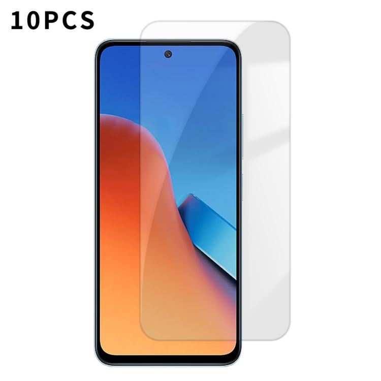 Kalebol 10pcs High-Aluminum Semi-Screen Anti-Fingerprint HD Tempered Glass Film, For Redmi A7 Pro 171mm / Poco C85x 5G, For Redmi R70m 5G, For Redmi R70 5G, For Redmi Turbo 5 Pro Max / Poco X8 Pro Max, For Redmi Turbo 5 5G / Poco X8 Pro 5G, For Redmi K...