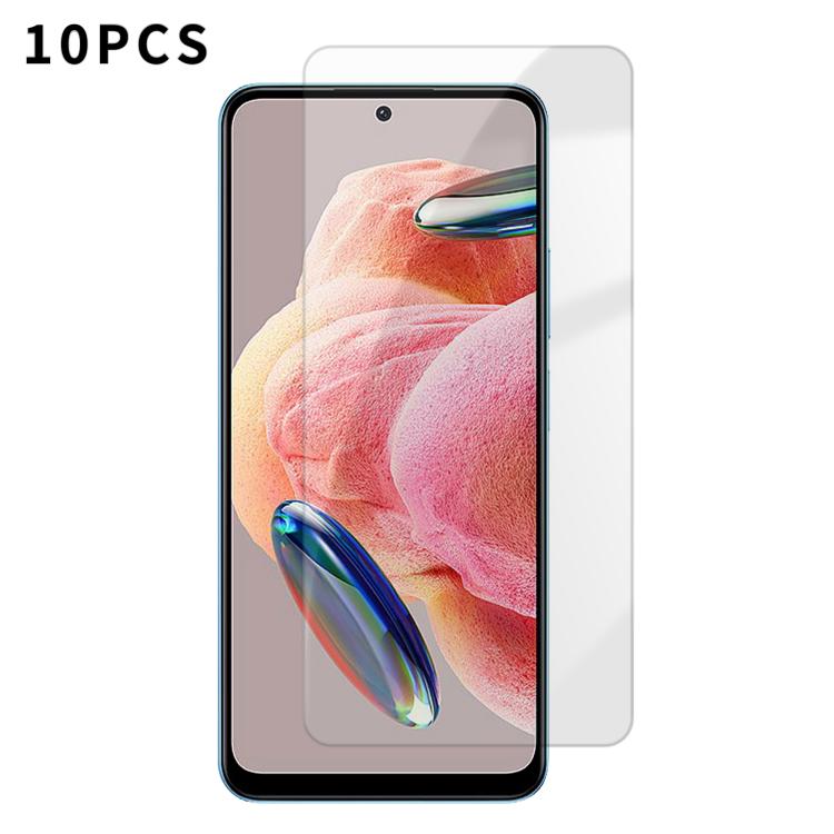 Kalebol 10pcs High-Aluminum Semi-Screen Anti-Fingerprint HD Tempered Glass Film, For Redmi A7 Pro 171mm / Poco C85x 5G, For Redmi R70m 5G, For Redmi R70 5G, For Redmi Turbo 5 Pro Max / Poco X8 Pro Max, For Redmi Turbo 5 5G / Poco X8 Pro 5G, For Redmi K...