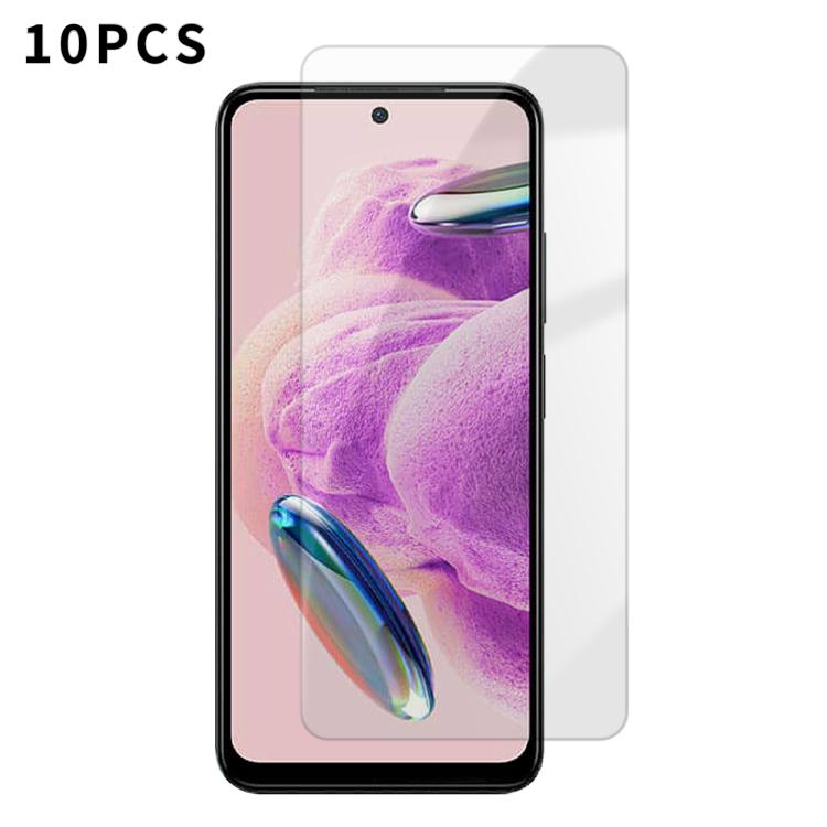 Kalebol 10pcs High-Aluminum Semi-Screen Anti-Fingerprint HD Tempered Glass Film, For Redmi A7 Pro 171mm / Poco C85x 5G, For Redmi R70m 5G, For Redmi R70 5G, For Redmi Turbo 5 Pro Max / Poco X8 Pro Max, For Redmi Turbo 5 5G / Poco X8 Pro 5G, For Redmi K...