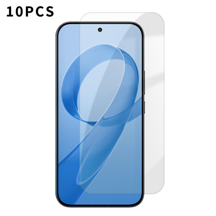 Kalebol 10pcs High-Aluminum Semi-Screen Anti-Fingerprint HD Tempered Glass Film, For Redmi A7 Pro 171mm / Poco C85x 5G, For Redmi R70m 5G, For Redmi R70 5G, For Redmi Turbo 5 Pro Max / Poco X8 Pro Max, For Redmi Turbo 5 5G / Poco X8 Pro 5G, For Redmi K...