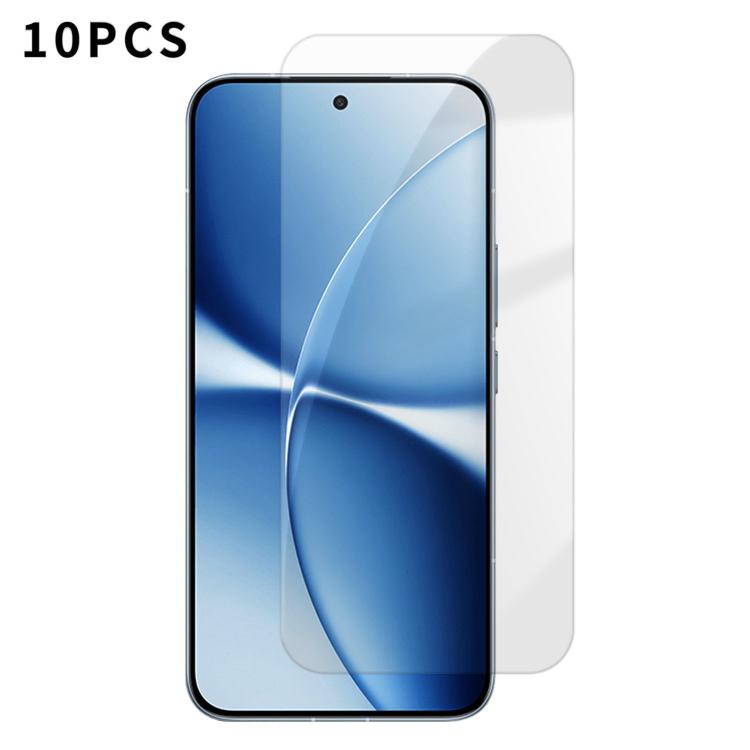 Kalebol 10pcs High-Aluminum Semi-Screen Anti-Fingerprint HD Tempered Glass Film, For Redmi A7 Pro 171mm / Poco C85x 5G, For Redmi R70m 5G, For Redmi R70 5G, For Redmi Turbo 5 Pro Max / Poco X8 Pro Max, For Redmi Turbo 5 5G / Poco X8 Pro 5G, For Redmi K...