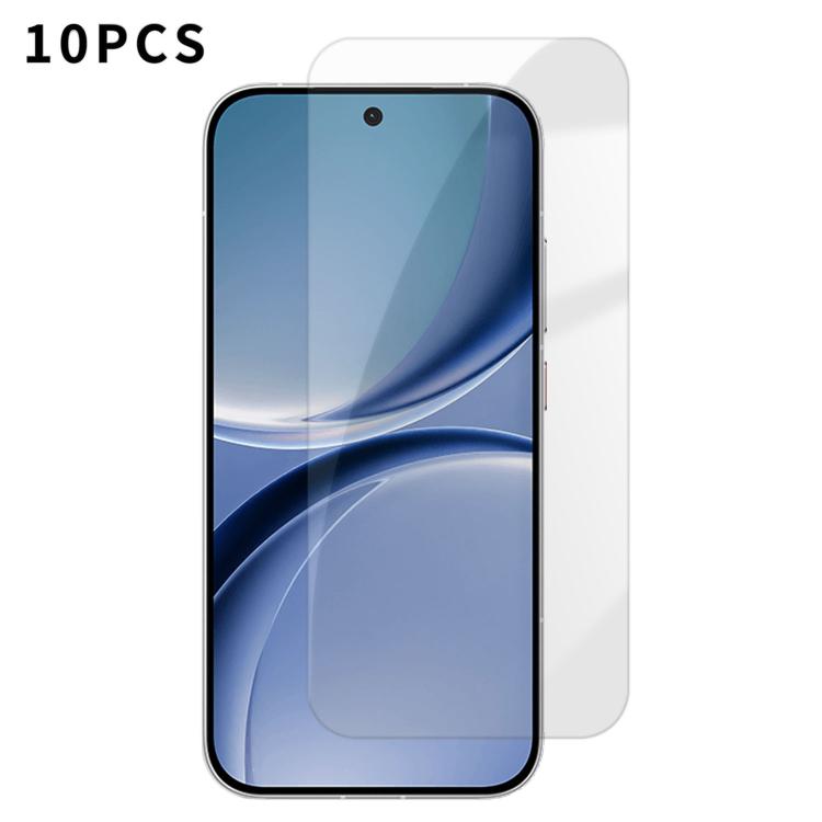 Kalebol 10pcs High-Aluminum Semi-Screen Anti-Fingerprint HD Tempered Glass Film, For Redmi A7 Pro 171mm / Poco C85x 5G, For Redmi R70m 5G, For Redmi R70 5G, For Redmi Turbo 5 Pro Max / Poco X8 Pro Max, For Redmi Turbo 5 5G / Poco X8 Pro 5G, For Redmi K...