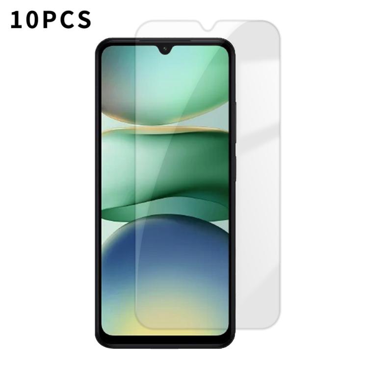 Kalebol 10pcs High-Aluminum Semi-Screen Anti-Fingerprint HD Tempered Glass Film, For Redmi A7 Pro 171mm / Poco C85x 5G, For Redmi R70m 5G, For Redmi R70 5G, For Redmi Turbo 5 Pro Max / Poco X8 Pro Max, For Redmi Turbo 5 5G / Poco X8 Pro 5G, For Redmi K...