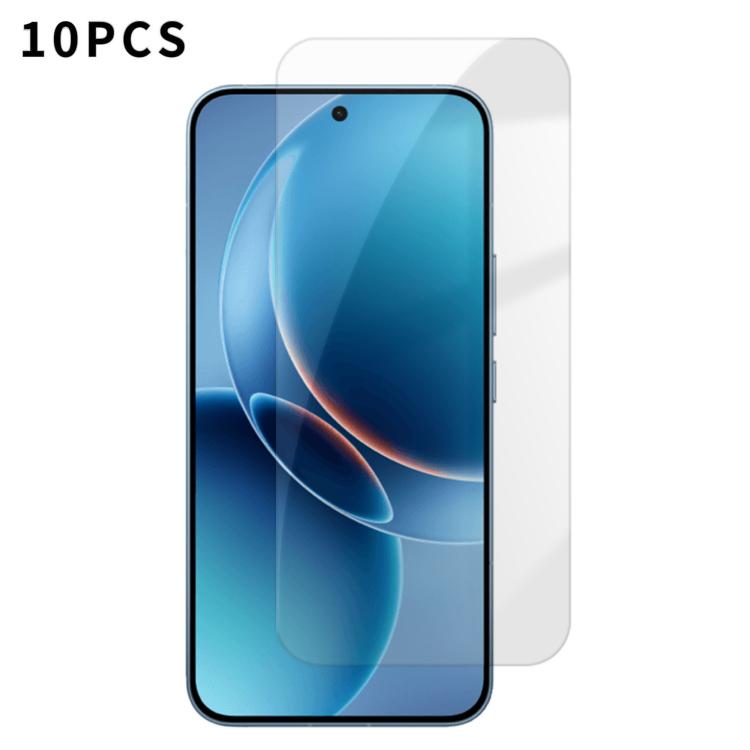 Kalebol 10pcs High-Aluminum Semi-Screen Anti-Fingerprint HD Tempered Glass Film, For Redmi Note 17 Pro Max Global 163mm, For Redmi Note 17 Pro Global 163mm, For Redmi Note 17 5G Global 171mm, For Redmi 17 5G Global 170mm, For Redmi 17 4G Global 170mm  ...