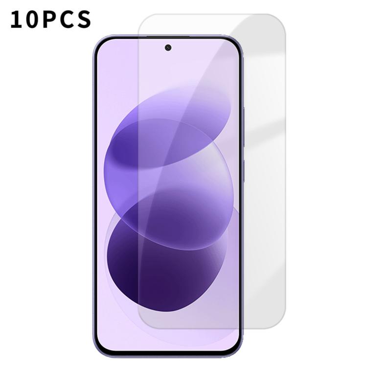 Kalebol 10pcs High-Aluminum Semi-Screen Anti-Fingerprint HD Tempered Glass Film, For Redmi Note 17 Pro Max Global 163mm, For Redmi Note 17 Pro Global 163mm, For Redmi Note 17 5G Global 171mm, For Redmi 17 5G Global 170mm, For Redmi 17 4G Global 170mm  ...