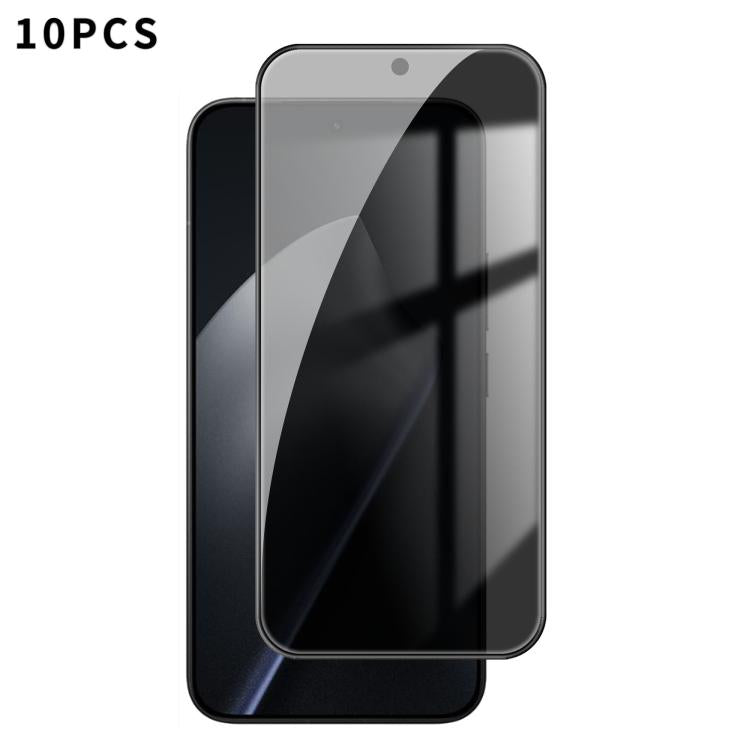 10pcs Kalebol High-Aluminum Screen-Printed Full-Coverage Black-Border Privacy Tempered Glass Film, For Xiaomi Poco M8 Power 5G, For Xiaomi 17T Pro 5G, For Xiaomi Poco C81 Pro 4G, For Xiaomi 17T 5G, For Xiaomi 17 Ultra, For Xiaomi 17 Pro Max            ...