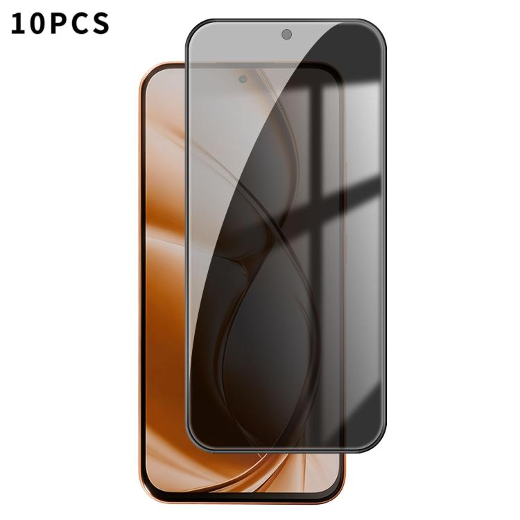 10pcs Kalebol High-Aluminum Screen-Printed Full-Coverage Black-Border Privacy Tempered Glass Film, For Xiaomi Poco M8 Power 5G, For Xiaomi 17T Pro 5G, For Xiaomi Poco C81 Pro 4G, For Xiaomi 17T 5G, For Xiaomi 17 Ultra, For Xiaomi 17 Pro Max            ...