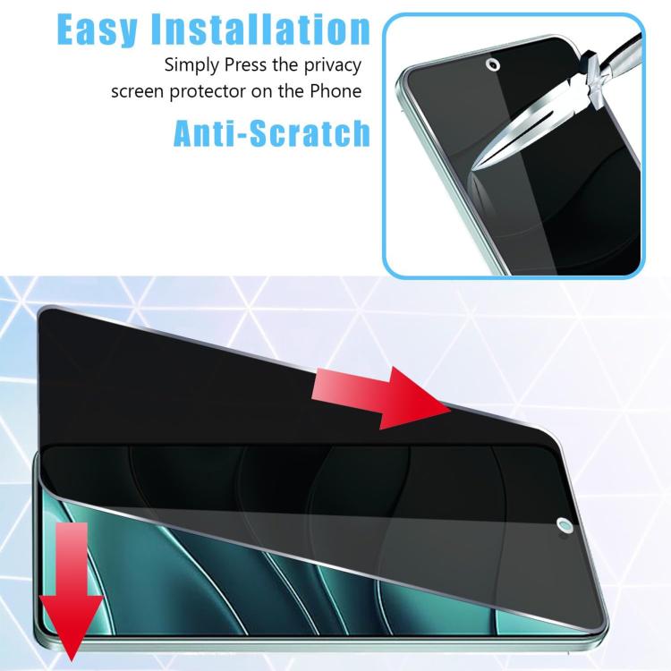 10pcs Kalebol High-Aluminum Screen-Printed Full-Coverage Black-Border Privacy Tempered Glass Film, For Xiaomi Poco C81 Pro 4G, For Xiaomi 17T 5G, For Xiaomi 17 Ultra, For Xiaomi 17 Pro Max, For Xiaomi 17 Pro, For Xiaomi 17, For Xiaomi 15T Pro          ...