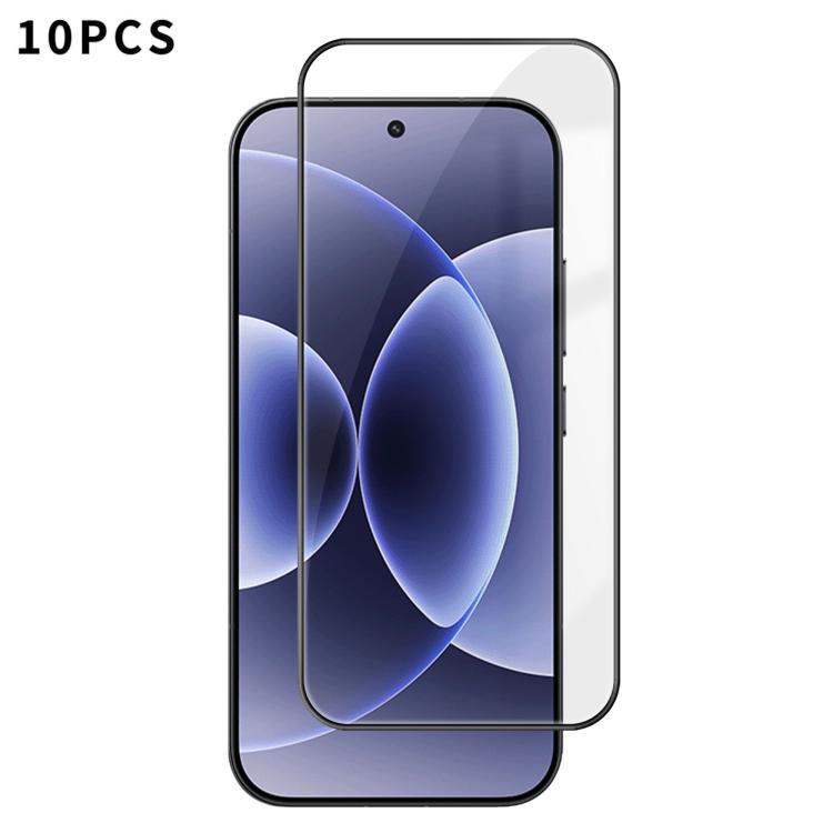 10pcs Kalebol High-Aluminum Screen-Printed Full-Coverage Anti-Fingerprint Black-Bordered HD Tempered Glass Film, For Xiaomi Poco M8 Power 5G, For Xiaomi 17T Pro 5G, For Xiaomi Poco C81 Pro 4G, For Xiaomi 17T 5G, For Xiaomi 17 Ultra, For Xiaomi 17 Pro M...