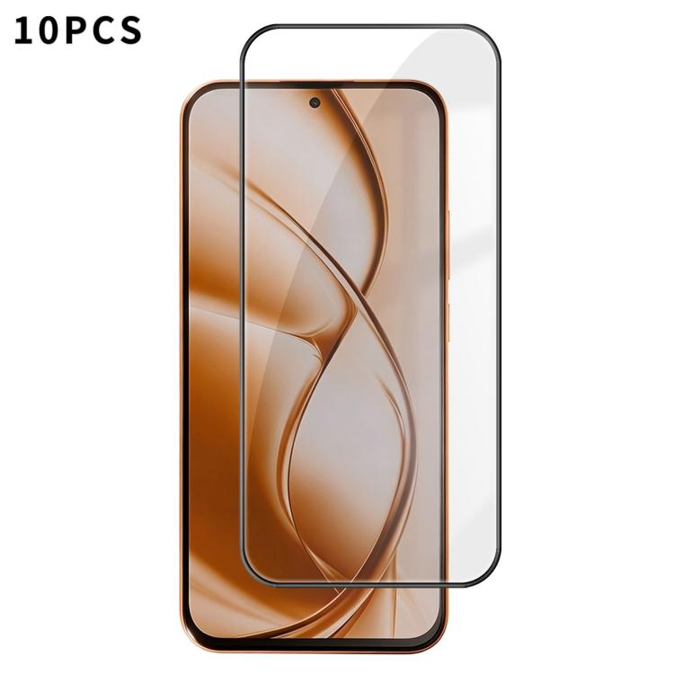 10pcs Kalebol High-Aluminum Screen-Printed Full-Coverage Anti-Fingerprint Black-Bordered HD Tempered Glass Film, For Xiaomi Poco M8 Power 5G, For Xiaomi 17T Pro 5G, For Xiaomi Poco C81 Pro 4G, For Xiaomi 17T 5G, For Xiaomi 17 Ultra, For Xiaomi 17 Pro M...