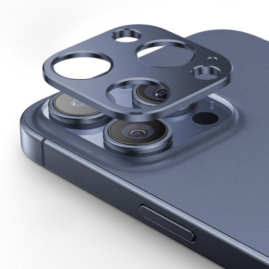 XDcase Titanium Alloy Hollow Camera Lens Protector, For iPhone 15 Pro / 15 Pro Max