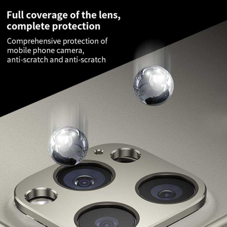 XDcase Titanium Alloy Hollow Camera Lens Protector, For iPhone 14 Pro / 14 Pro Max