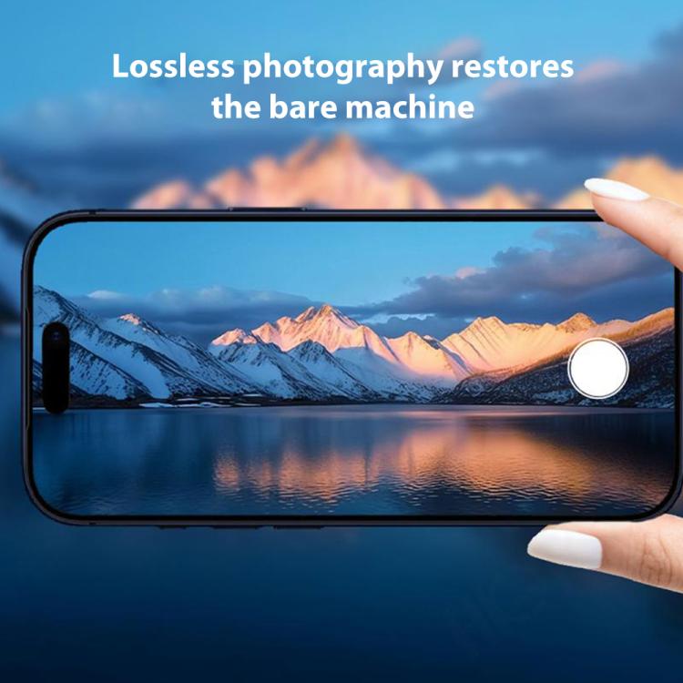 XDcase Titanium Alloy Hollow Camera Lens Protector, For iPhone Air