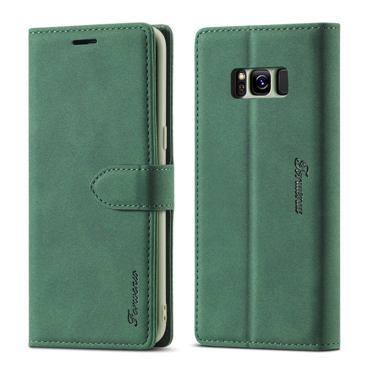 Forwenw F1 Series Matte Strong Magnetism Horizontal Flip Leather Case with Holder & Card Slots & Wallet & Photo Frame, For Samsung Galaxy A21s, For Samsung Galaxy Note 9, For Samsung Galaxy Note 10, For Samsung Galaxy Note 10+, For Samsung Galaxy Note2...