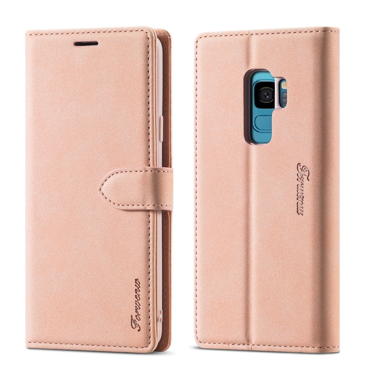 Forwenw F1 Series Matte Strong Magnetism Horizontal Flip Leather Case with Holder & Card Slots & Wallet & Photo Frame, For Samsung Galaxy A21s, For Samsung Galaxy Note 9, For Samsung Galaxy Note 10, For Samsung Galaxy Note 10+, For Samsung Galaxy Note2...