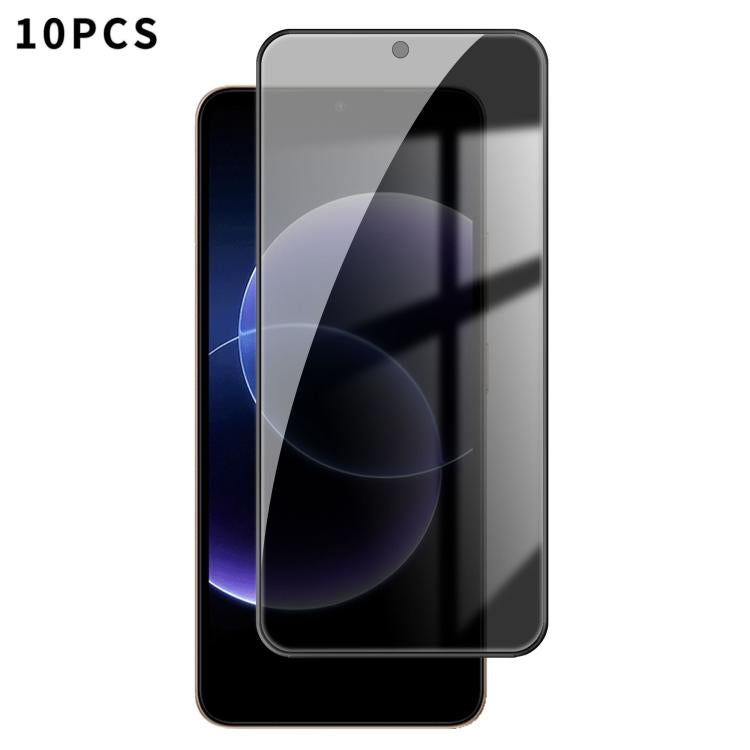 10pcs Kalebol High-Aluminum Screen-Printed Full-Coverage Black-Border Privacy Tempered Glass Film, For Redmi Note 17 Pro 5G Global 163mm, For Redmi Note 17 Pro Max 5G Global 163mm, For Redmi Note 17 5G Global 171mm, For Redmi 17 5G Global 170mm        ...