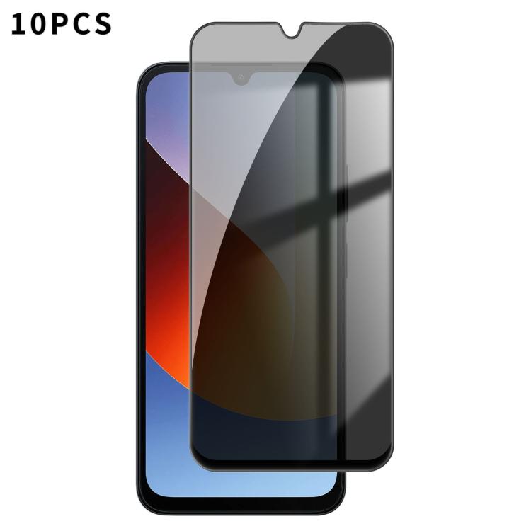 10pcs Kalebol High-Aluminum Screen-Printed Full-Coverage Black-Border Privacy Tempered Glass Film, For Redmi Note 17 Pro 5G Global 163mm, For Redmi Note 17 Pro Max 5G Global 163mm, For Redmi Note 17 5G Global 171mm, For Redmi 17 5G Global 170mm        ...
