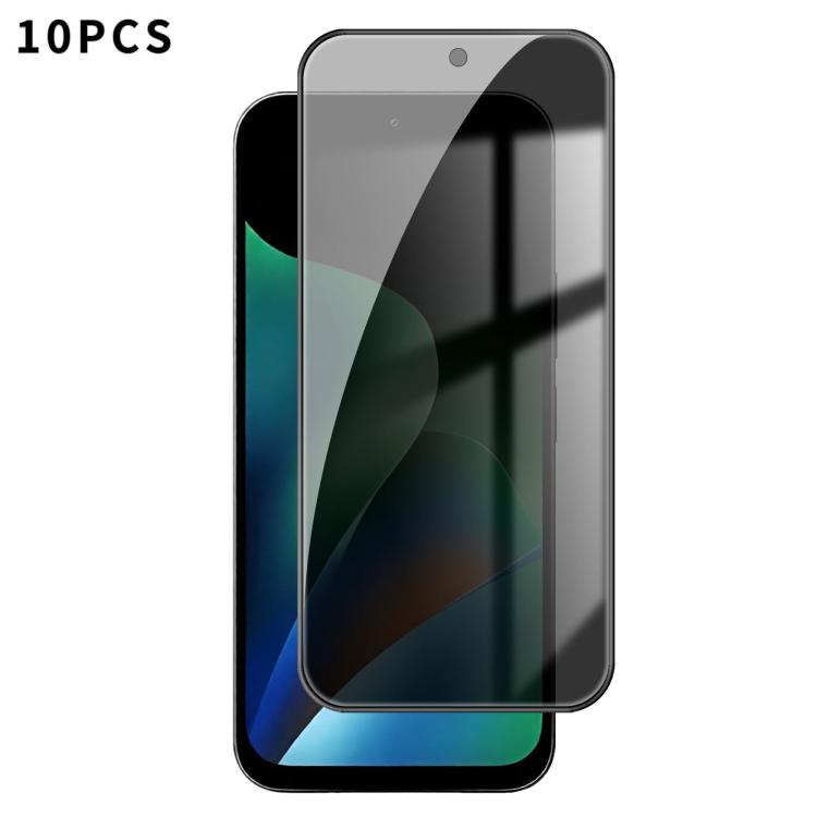 10pcs Kalebol High-Aluminum Screen-Printed Full-Coverage Black-Border Privacy Tempered Glass Film, For Redmi Note 17 Pro 5G Global 163mm, For Redmi Note 17 Pro Max 5G Global 163mm, For Redmi Note 17 5G Global 171mm, For Redmi 17 5G Global 170mm        ...