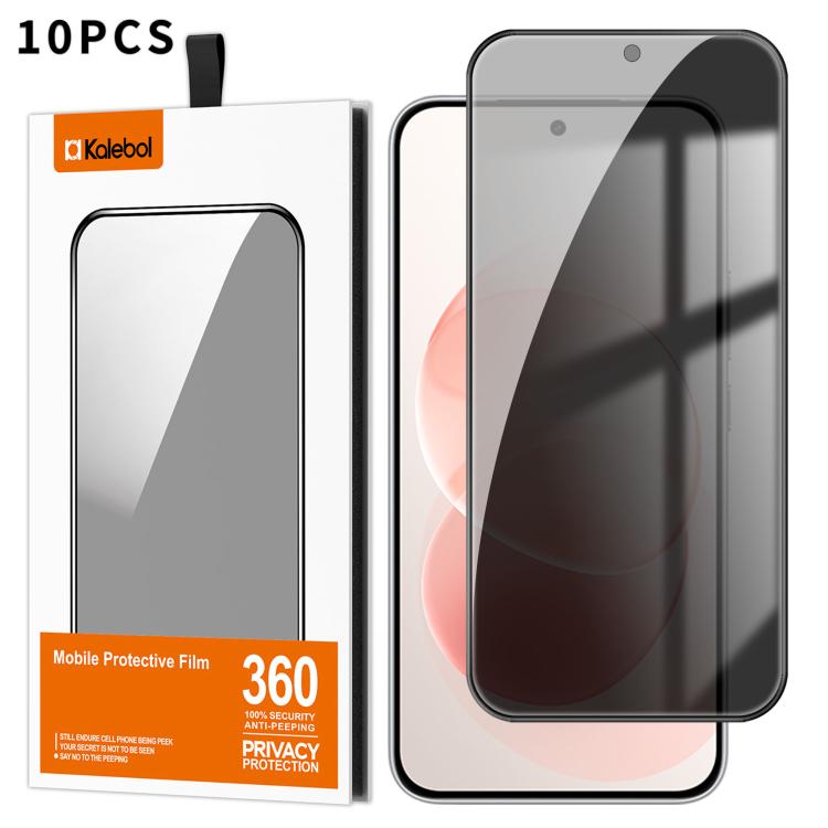 10pcs Kalebol High-Aluminum Screen-Printed Full-Coverage Black-Border Privacy Tempered Glass Film, For Redmi Note 17 Pro 5G Global 163mm, For Redmi Note 17 Pro Max 5G Global 163mm, For Redmi Note 17 5G Global 171mm, For Redmi 17 5G Global 170mm        ...